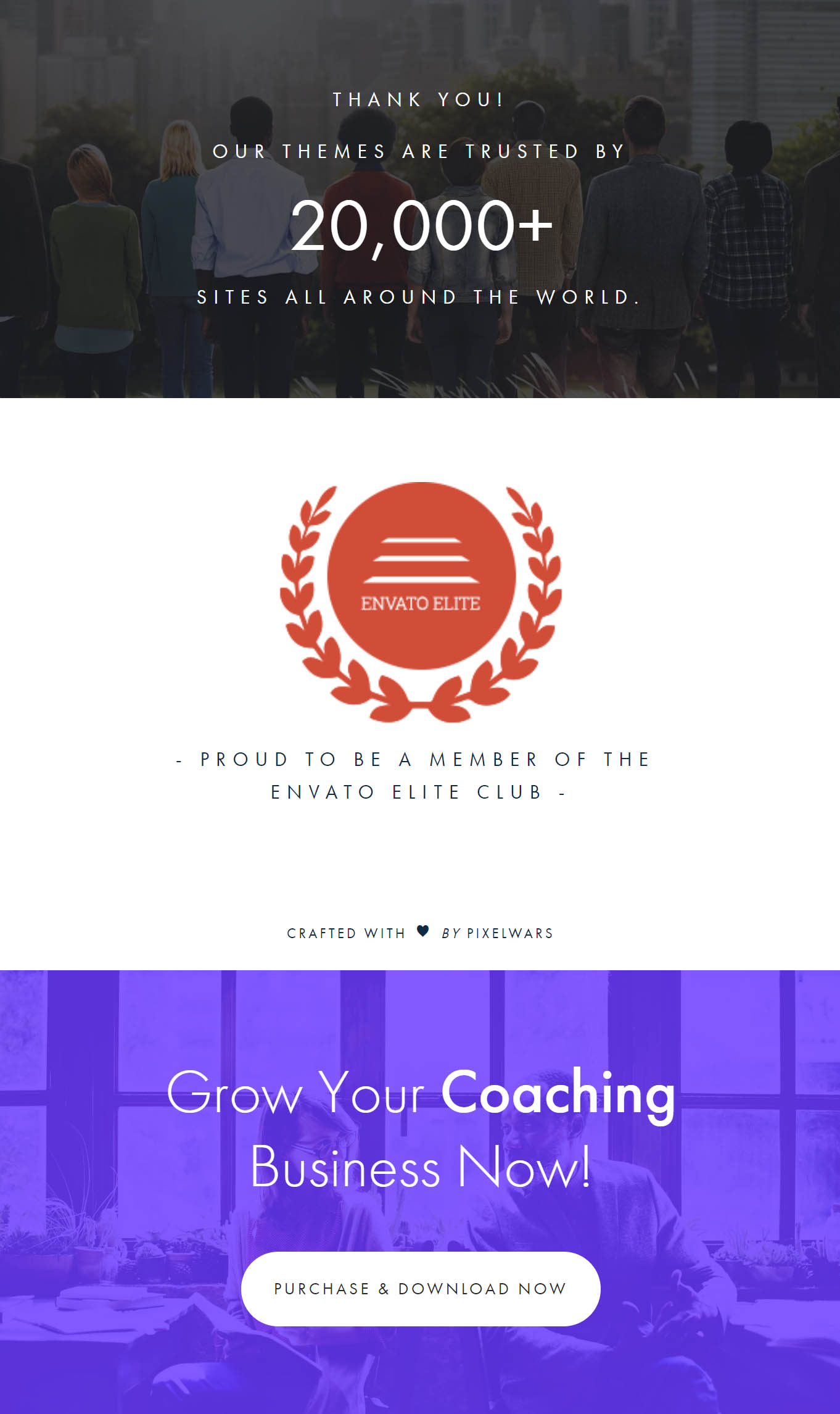 coaching theme by pixelwars - efor wordpress coaching theme for coaches