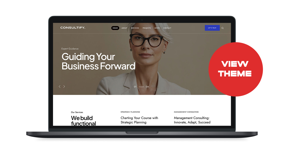 Consultz - Business Consulting WordPress Theme