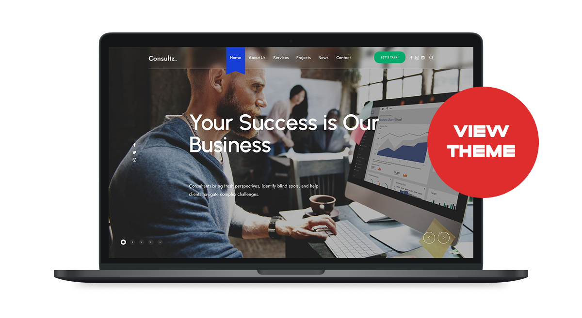 Consultra - Consulting WordPress Theme