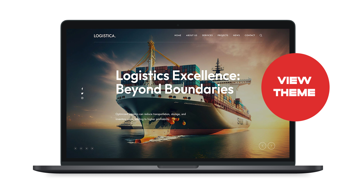 Lojistek - Transportation & Logistics WordPress Theme