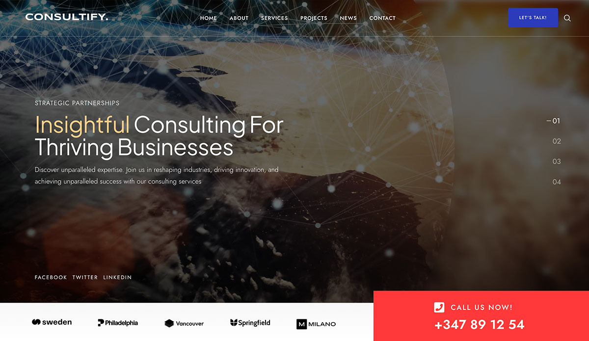 consultify wordpress theme