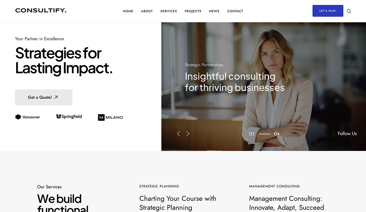 consultify wordpress theme