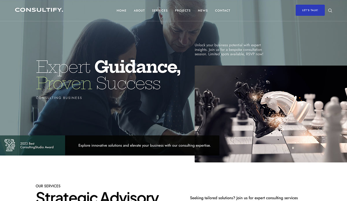 consultify wordpress theme
