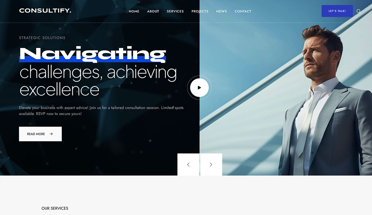 consultify wordpress theme