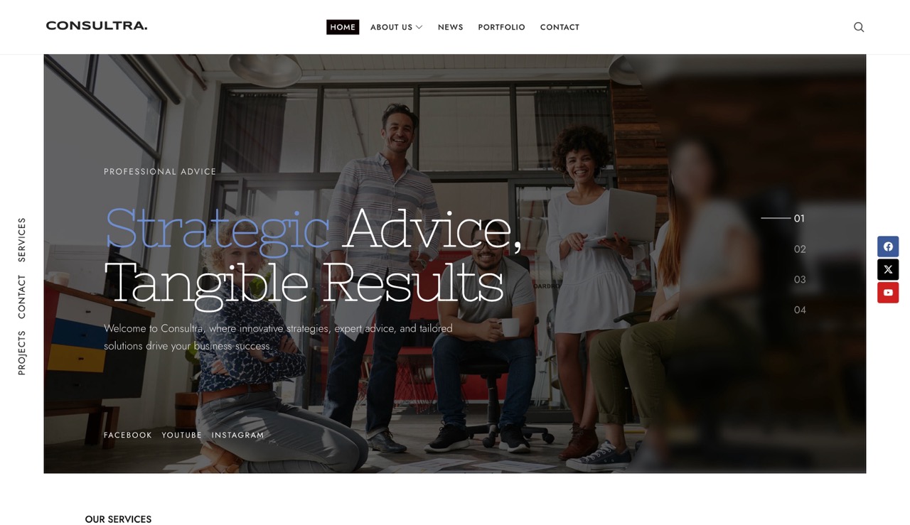 consultra wordpress theme