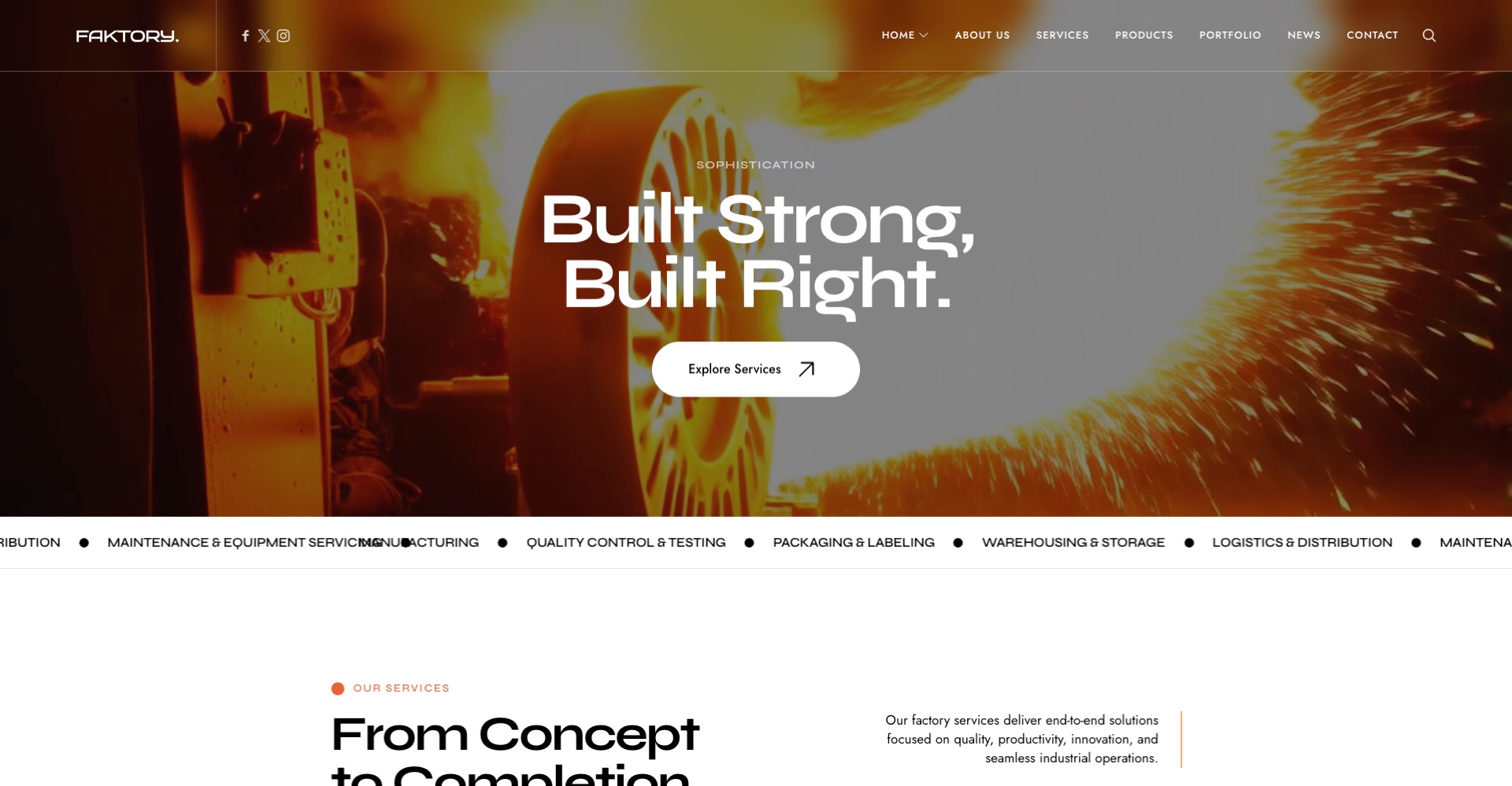 faktory wordpress theme