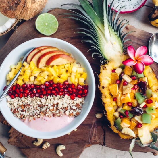 Peaches and Cream Overnight Oats