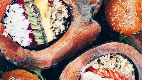 Fluffy Millet Breakfast Cake with Stone Fruit
