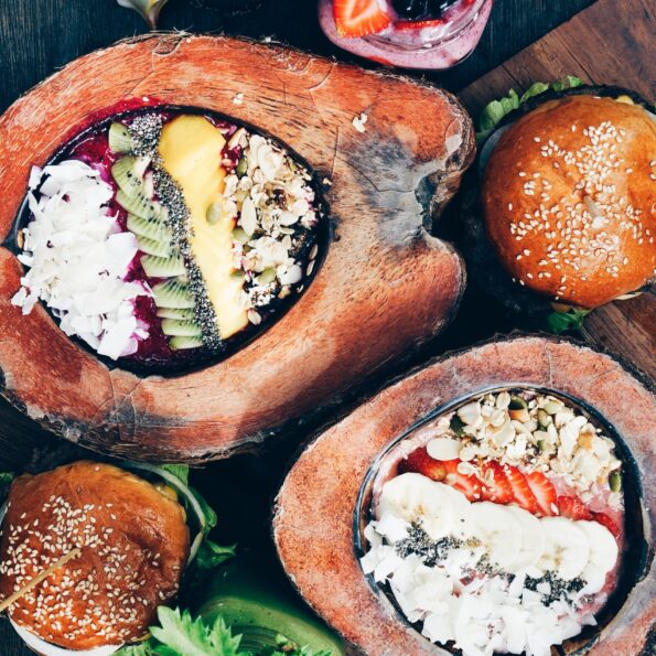 Fluffy Millet Breakfast Cake with Stone Fruit