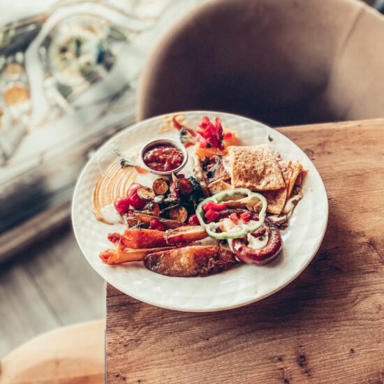 Zucchini Fries with Roasted Garlic Aioli and Sriracha Mayo