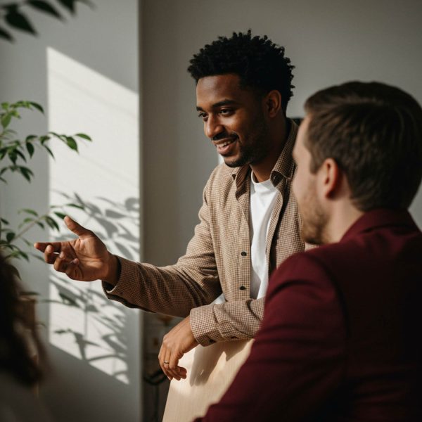 Group Discussion Scene