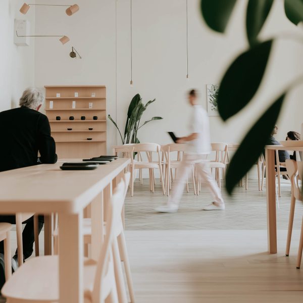Modern Minimalist Café