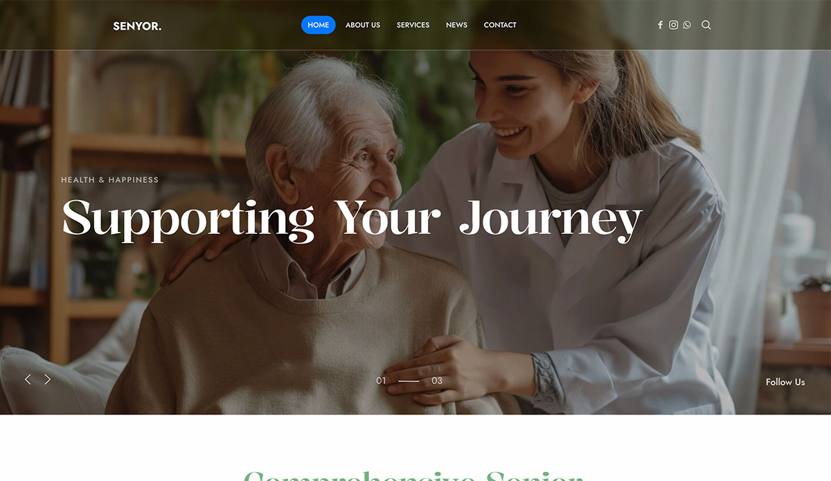 senyor wordpress theme