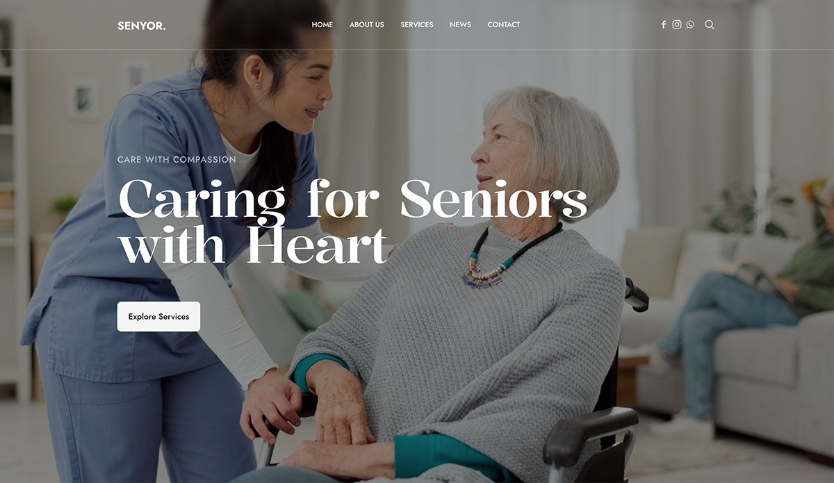 senyor wordpress theme