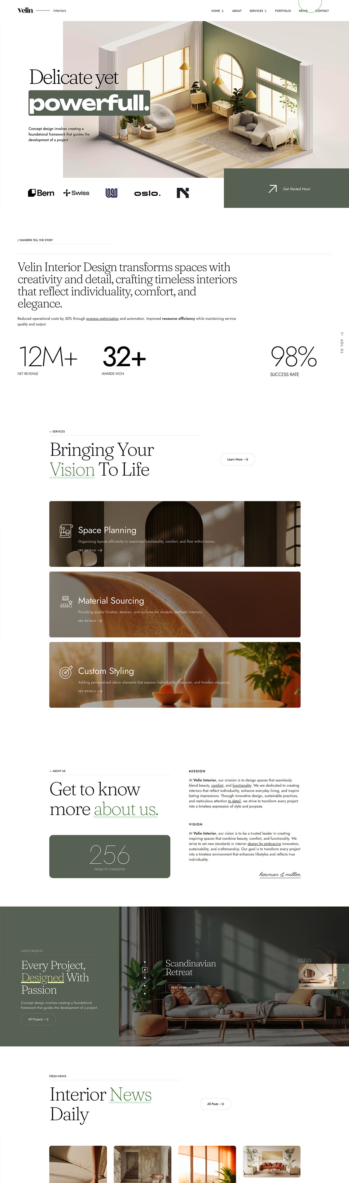 Interique wordpress theme